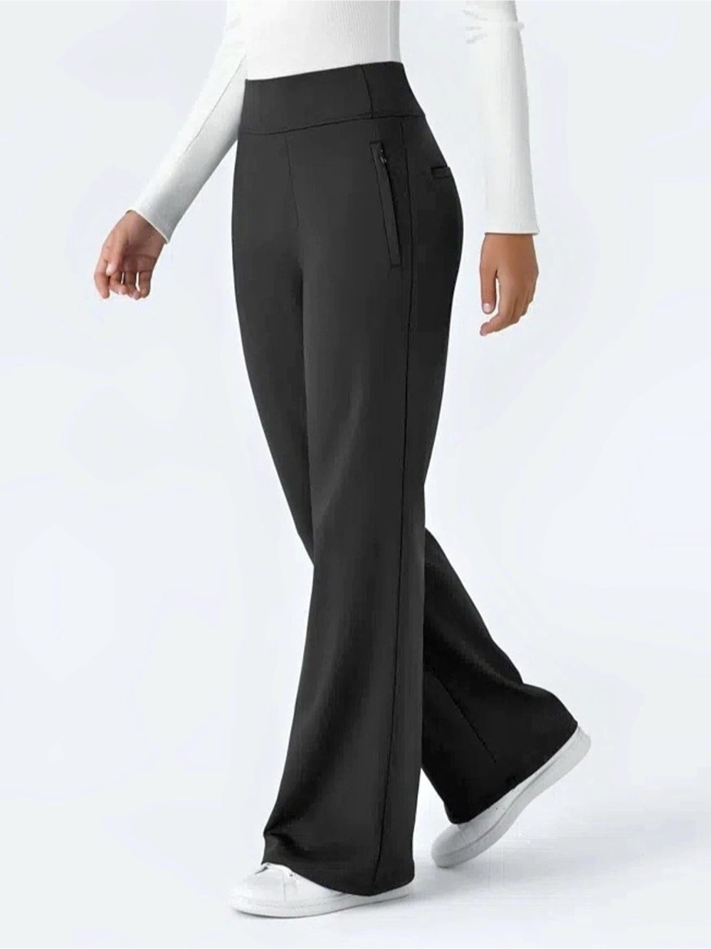 Halara Flex DayStretch High Waisted Flare Work Pants with Pockets Flare Work #36